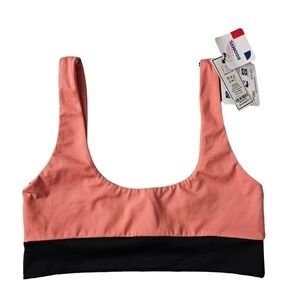 FAE Swim Pink Maven Swim Top in Valentine